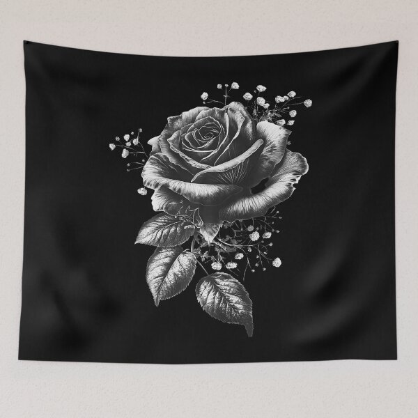 Item preview, Black Rose Flower Botanist Garden Flower Black Rose designed and sold by keatnybolho.