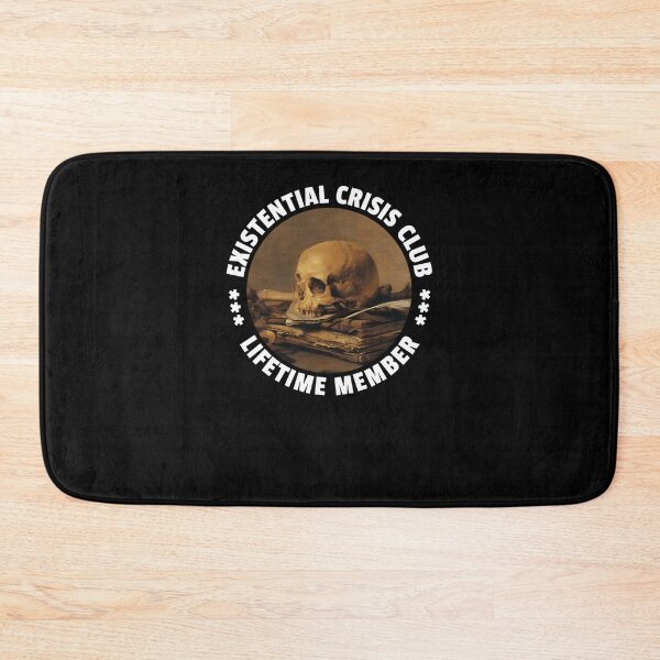 Item preview, Existential Crisis Club---Lifetime Member---Fun Vanitas Design designed and sold by SangHerrington.