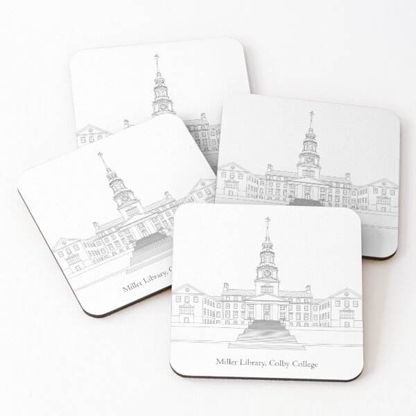 Item preview, Miller Library, Colby College designed and sold by Abs Art.