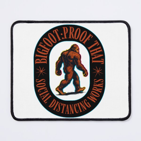 Item preview, Bigfoot Yeti Sasquatch Social Distance Design - A Sasquatch Meme You Can See Yourself In designed and sold by SpokeBender.