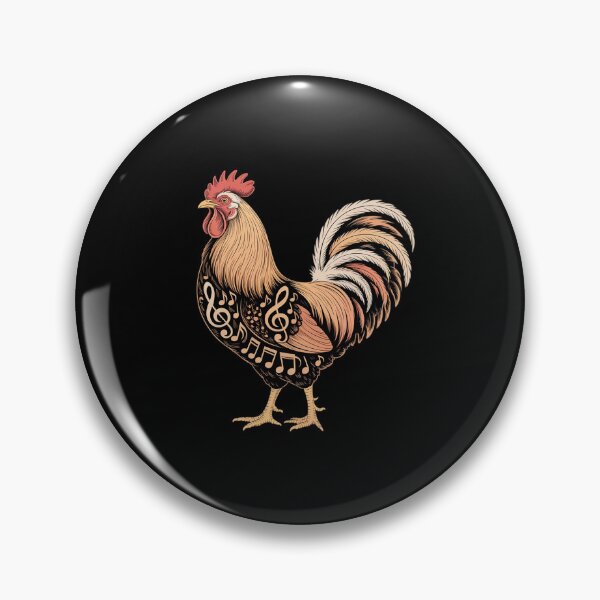 Item preview, Musical Notes Chicken Music Musician designed and sold by ToggleBet.