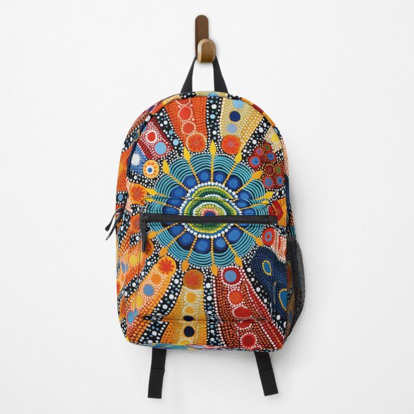 Item preview, Aboriginal Inspired Dot Art - Sunny Shiny designed and sold by GrinGalore.