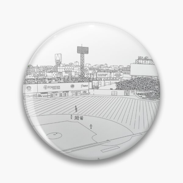 Artikelvorschau, Innenbereich des Fenway Parks entworfen und verkauft von Abs Art.