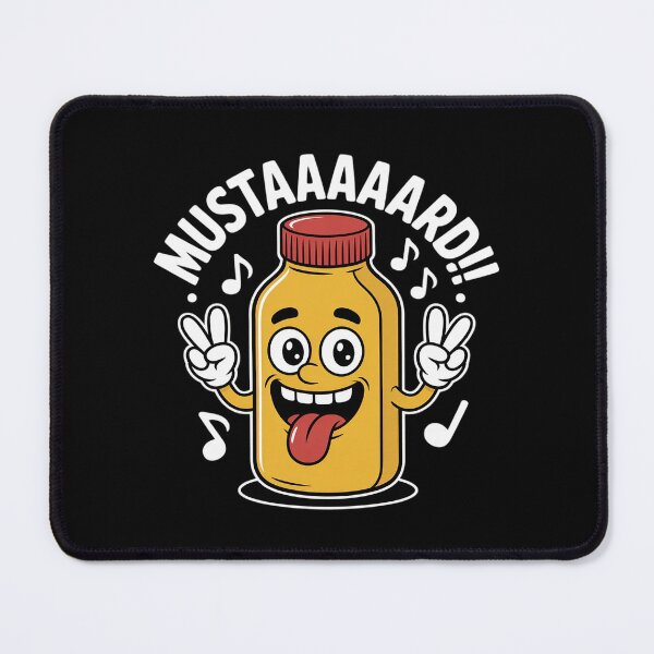 Item preview, Mustaaaaard Yellow Mustard Bottle Scream Mustard Condiment designed and sold by ToggleBet.