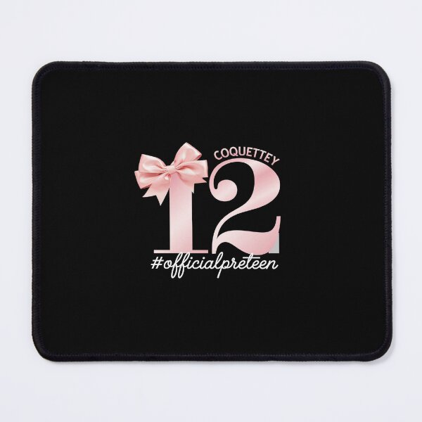 Item preview, 12 Official Pre-Teen 12th Birthday Girl Coquette 12 Year Old designed and sold by SyntaxClaw.