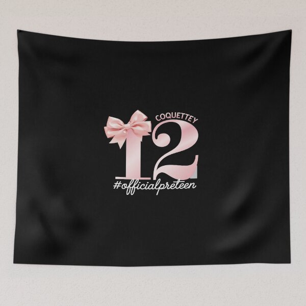 Item preview, 12 Official Pre-Teen 12th Birthday Girl Coquette 12 Year Old  designed and sold by SyntaxClaw.