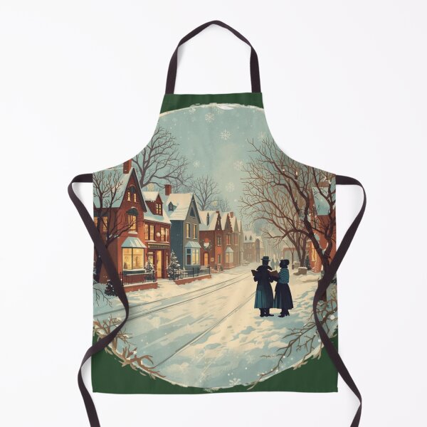 Item preview, Victorian Christmas Village in Snowfall designed and sold by Iuqiune.