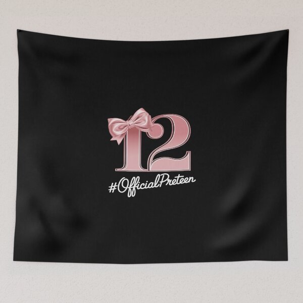 Item preview, 12 Official Pre-Teen 12th Birthday Girl Coquette 12 Year Old  designed and sold by SyntaxClaw.