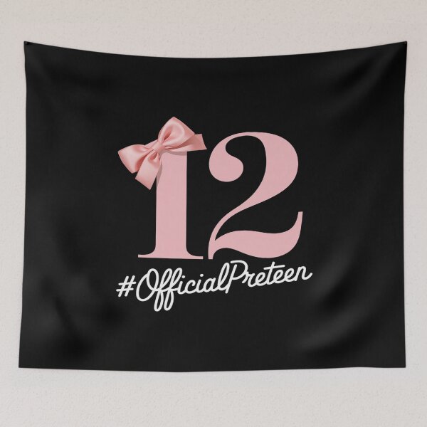 Item preview, 12 Official Pre-Teen 12th Birthday Girl Coquette 12 Year Old  designed and sold by FadeOfThrone.