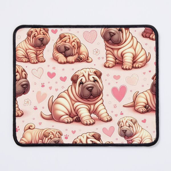 Item preview, Adorable Shar Pei Puppy Pattern designed and sold by Wags & Tails.