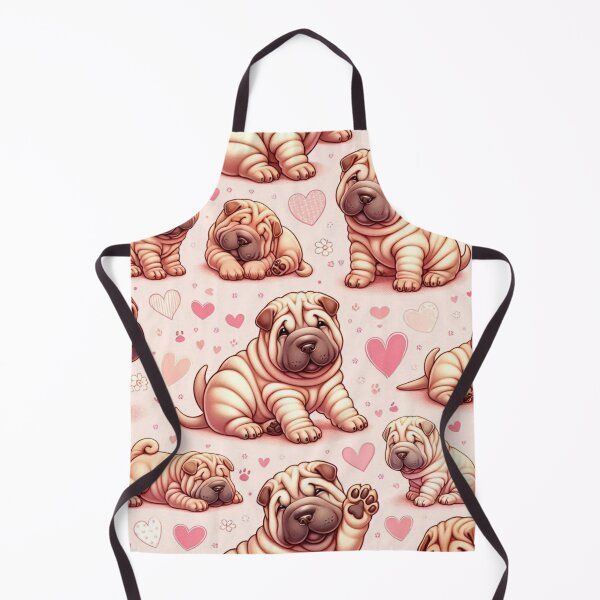 Item preview, Adorable Shar Pei Puppy Pattern designed and sold by Wags & Tails.