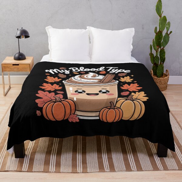 Item preview, My Blood Type is Pumpkin Spice Cute Fall Coffee Lover designed and sold by ToggleBet.