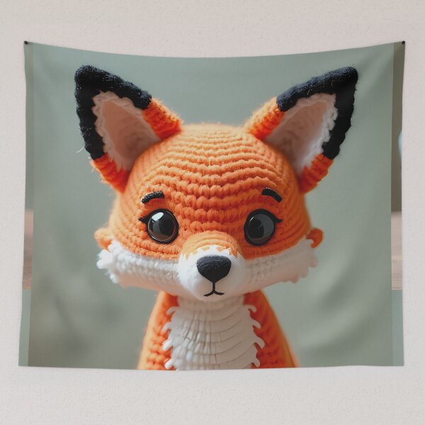 Item preview, Crocheted fox: Cute, handmade, animalistic designed and sold by Mianku | Für das Leben.
