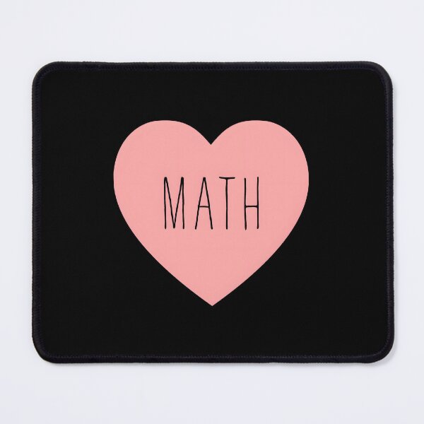 Item preview, I Love Math Heart designed and sold by wyddbtnzxlh8.