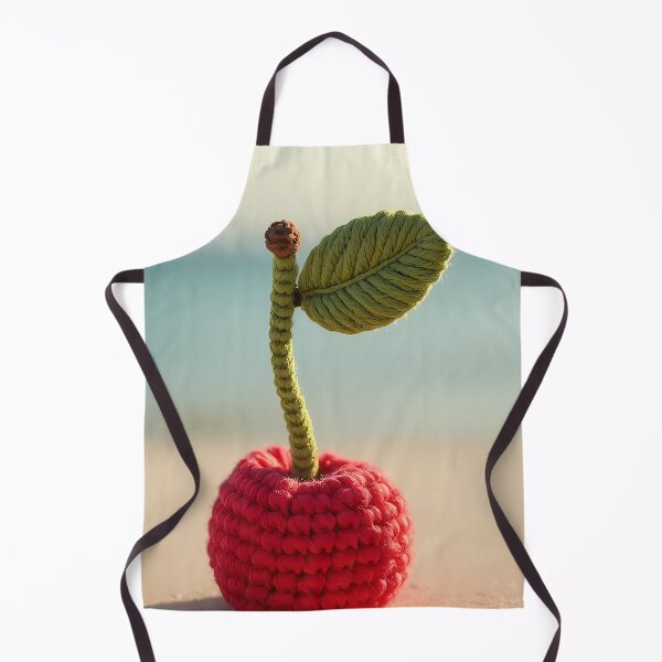 Item preview, Crocheted cherry on the beach designed and sold by Mianku | Für das Leben.