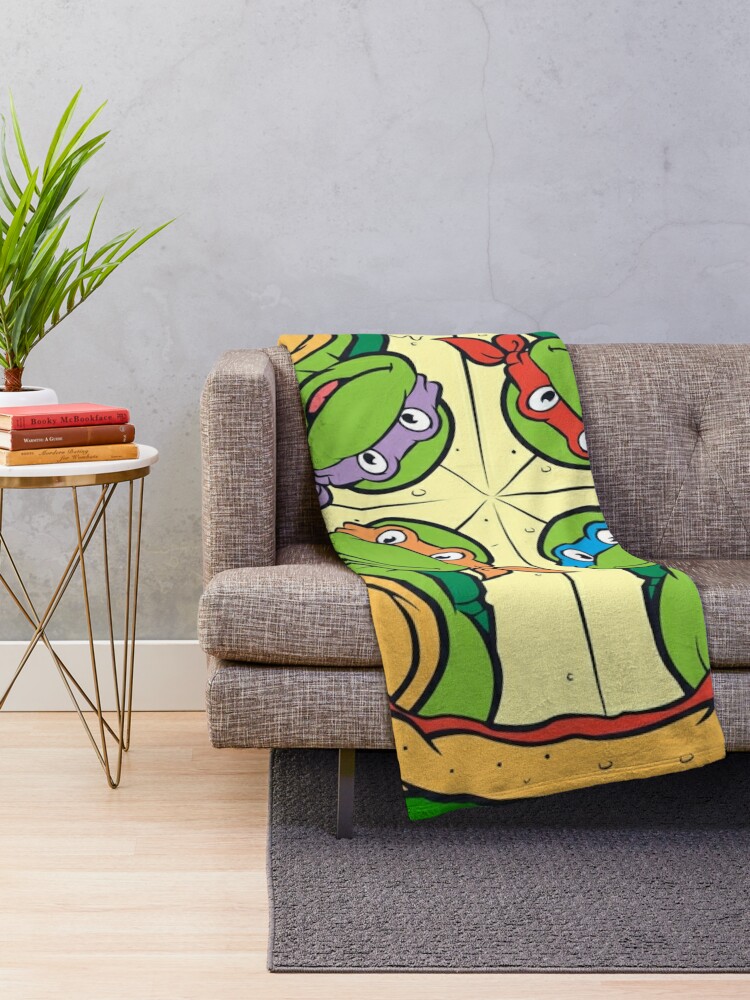 Alternate view of Pizza Time Throw Blanket