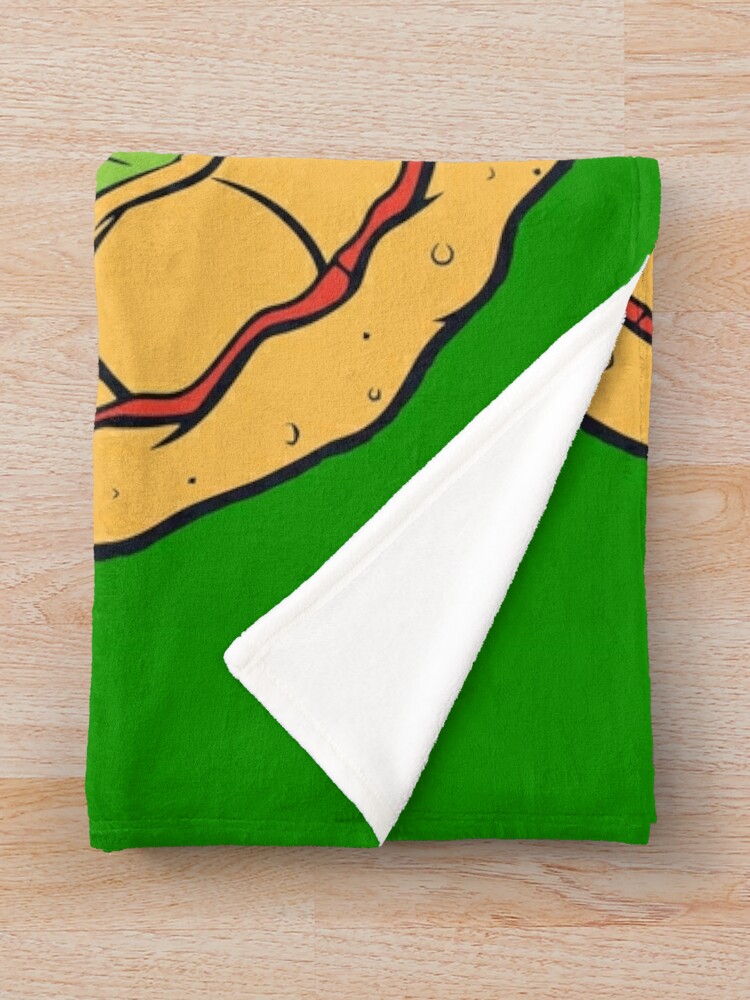 Alternate view of Pizza Time Throw Blanket
