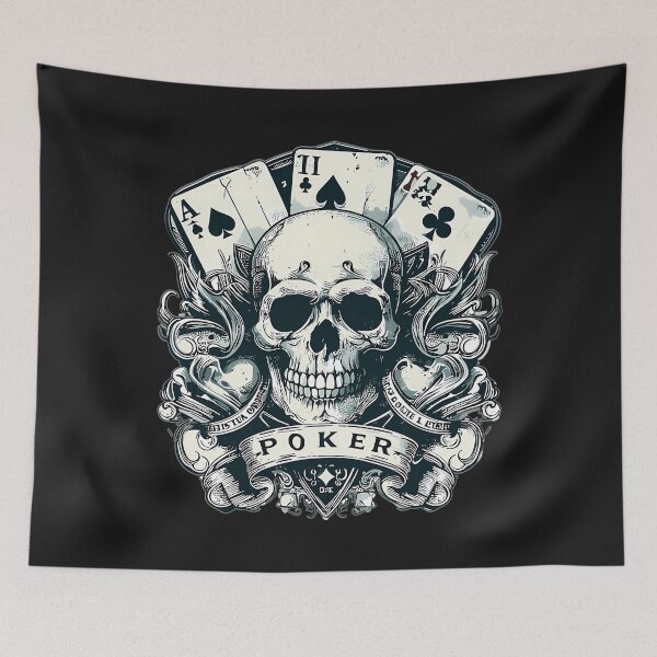 Item preview, Poker Skull designed and sold by ArleneJene.