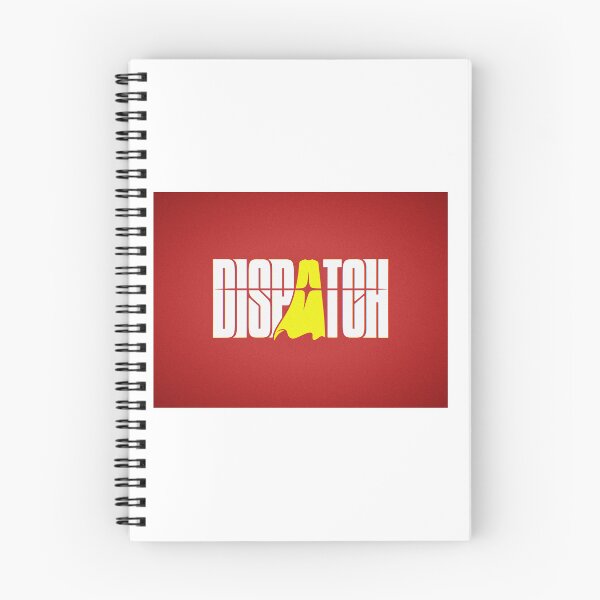 Artikelvorschau, Dispatch-Logo mit rotem Hintergrund entworfen und verkauft von Poptsy-Ez.