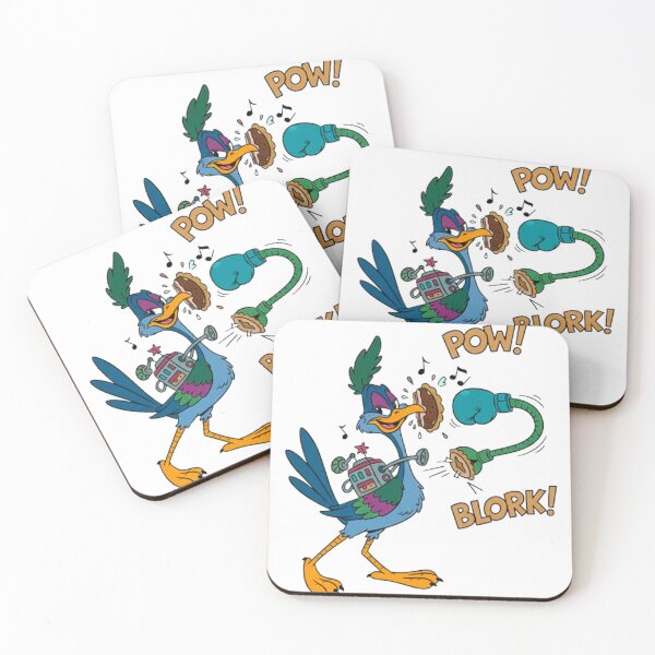 Item preview, Speedy Blue Bird's Self-Destruct Punch | Funny Malfunction Art Pin designed and sold by MT-Hub | Art for Every Soul.