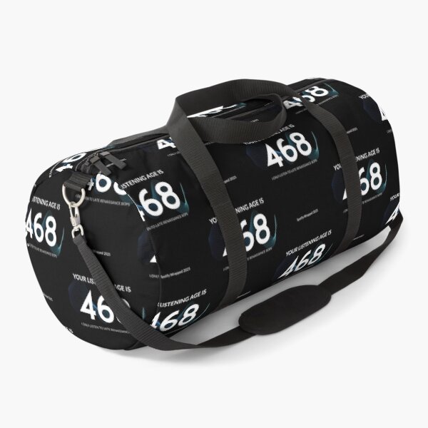 Item preview, Your Listening Age is 468 - Late Renaissance Bops Parody designed and sold by KAYJAY DESIGNS.
