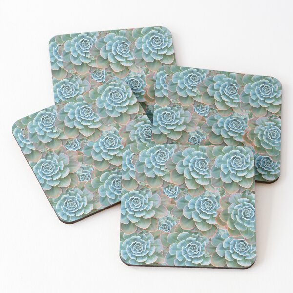 Item preview, Pastel Succulent Repeating Pattern – Nature Aesthetic Design designed and sold by MadeInNapTime.