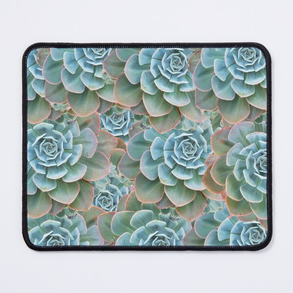 Item preview, Pastel Succulent Repeating Pattern – Nature Aesthetic Design designed and sold by MadeInNapTime.