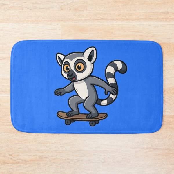 Item preview, Skate Lemur – Crazy Lemur on a Skateboard designed and sold by Ivy-Triggs.