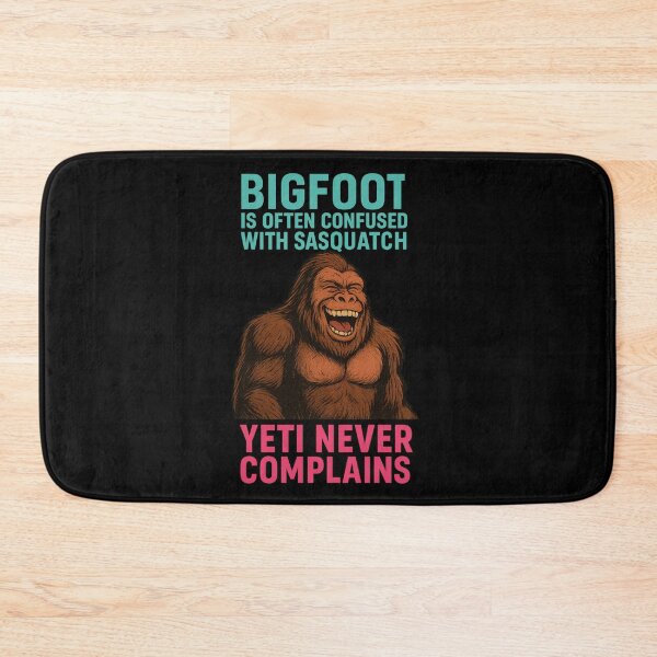 Item preview, No Complaints Bigfoot - FunnySasquatch Meme Graphic for T-Shirts & Stickers designed and sold by Spank My Yeti.