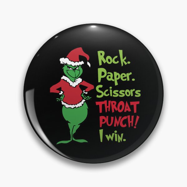 Item preview,  Rock Paper Scissors Throat Punch I Win designed and sold by MiaHoeger.
