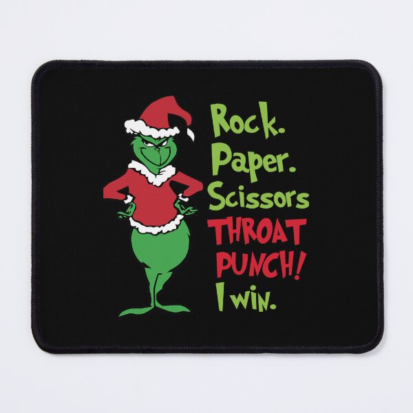Item preview,  Rock Paper Scissors Throat Punch I Win designed and sold by MiaHoeger.