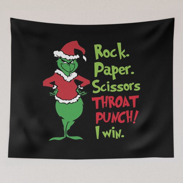 Item preview,  Rock Paper Scissors Throat Punch I Win designed and sold by MiaHoeger.