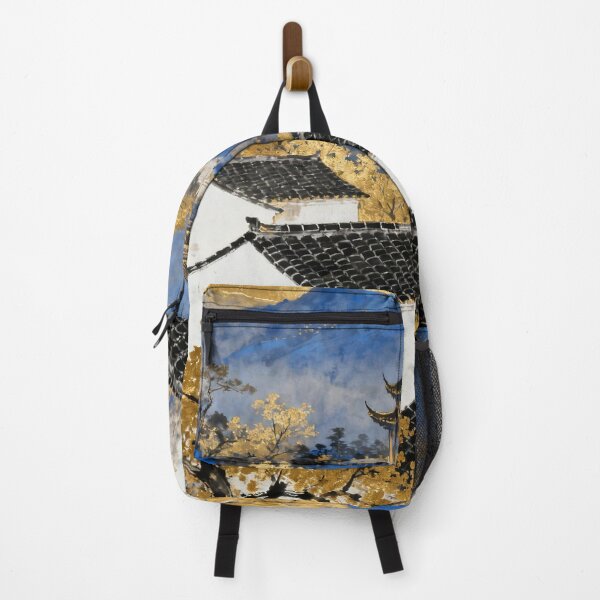 Item preview, Majestic Blue Mountains and Golden Village Pavilion designed and sold by zzz888.