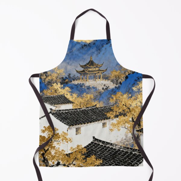 Item preview, Majestic Blue Mountains and Golden Village Pavilion designed and sold by zzz888.