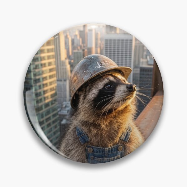 Item preview, Racoon Inspector Catches Every Code Violation designed and sold by Tridentulus.