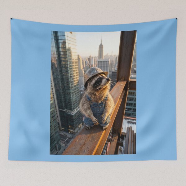 Item preview, Racoon Inspector Catches Every Code Violation designed and sold by Tridentulus.