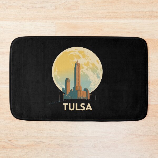 Item preview,  Tulsa Oklahoma Sunset Skyline Cityscape designed and sold by estellaken.