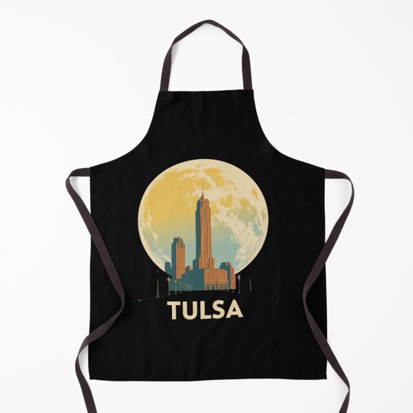 Item preview, Tulsa Oklahoma Sunset Skyline Cityscape designed and sold by estellaken.