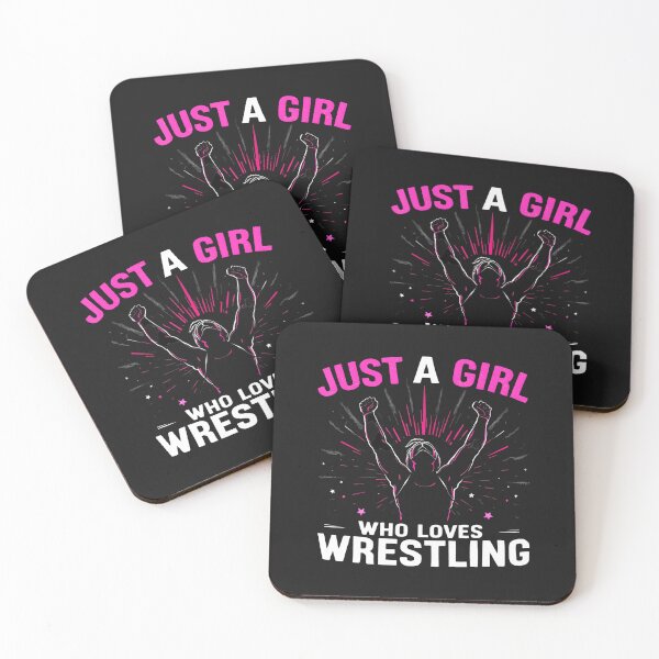 Item preview, Just A Girl Who Loves Wrestling Girls Wrestler Girl designed and sold by ArleneJene.