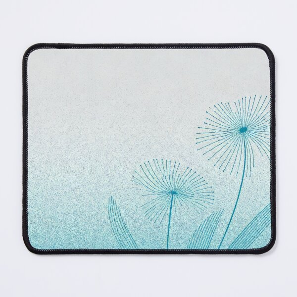 Item preview, Serene Teal Gradient Dandelion Breeze designed and sold by zzz888.