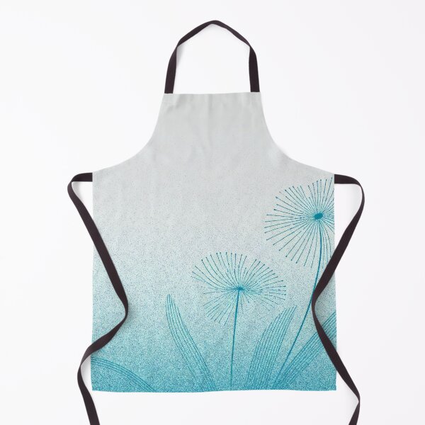Item preview, Serene Teal Gradient Dandelion Breeze designed and sold by zzz888.