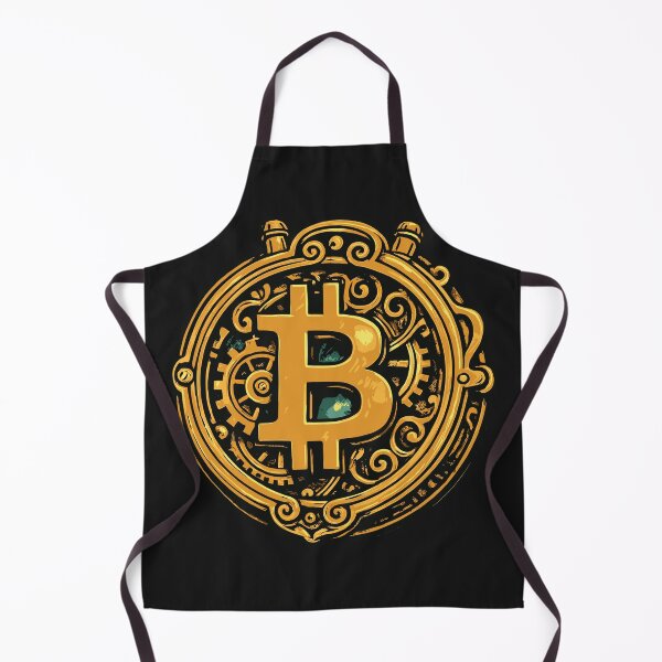 Item preview, Steampunk Bitcoin Emblem – Vintage Crypto Gear designed and sold by SeoulInkSoul.