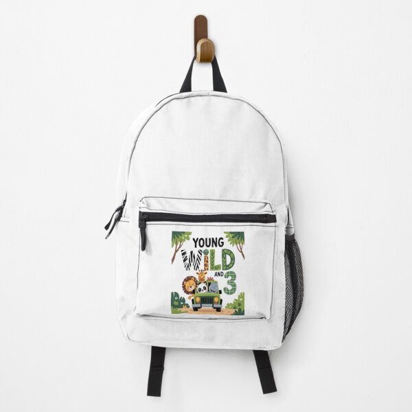 Item preview, 3rd Birthday Toddler Young Wild Three 3 Year Old Safari Zoo designed and sold by RonnasJackson.