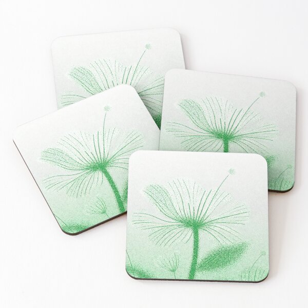 Item preview, Refreshing Mint Green Gradient Dandelion Bloom designed and sold by zzz888.