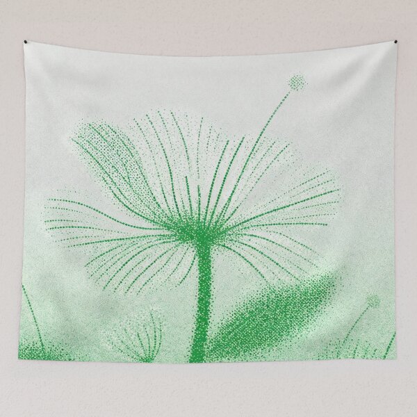 Item preview, Refreshing Mint Green Gradient Dandelion Bloom designed and sold by zzz888.