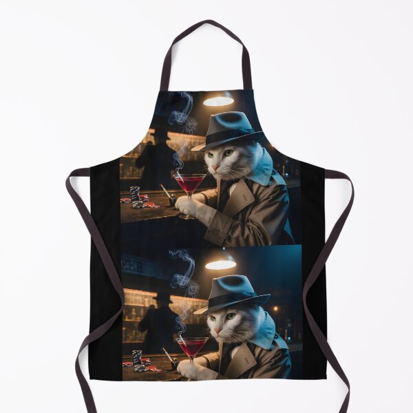 Item preview, Cowboy as Cat Detective Sam Spayed– Martini at Midnight designed and sold by Oceandiana.
