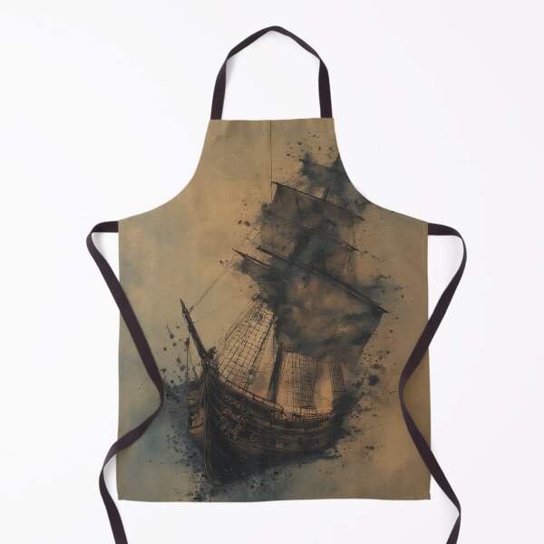 Item preview, Transience: A ghostly ship on a stormy sea designed and sold by Mianku | Für das Leben.