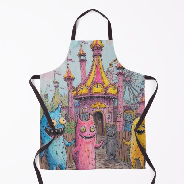 Item preview, Monsters in the colorful amusement park adventure designed and sold by Mianku | Für das Leben.