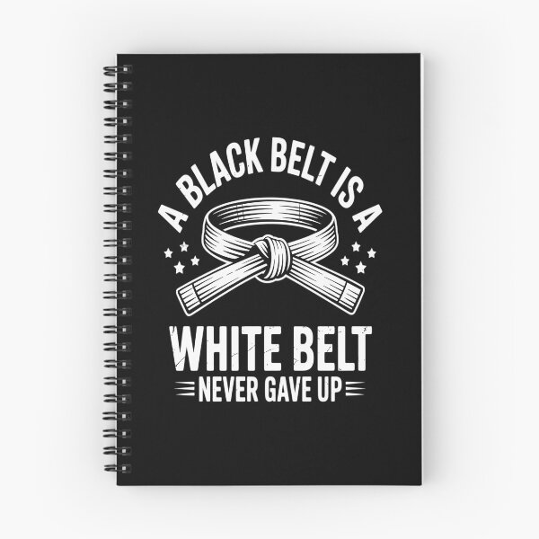 Item preview, A Black Belt Is A White Belt The Never Gave Up designed and sold by Rrettgison.