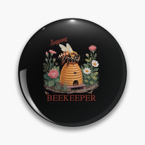 Item preview, Support Your Local Beekeeper - Local Apiarist - Cute Bee  designed and sold by estellaken.